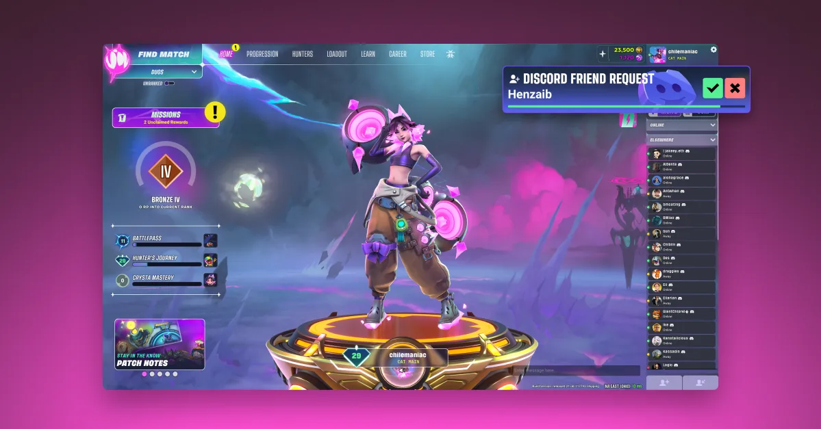 Discord is plugging directly into games