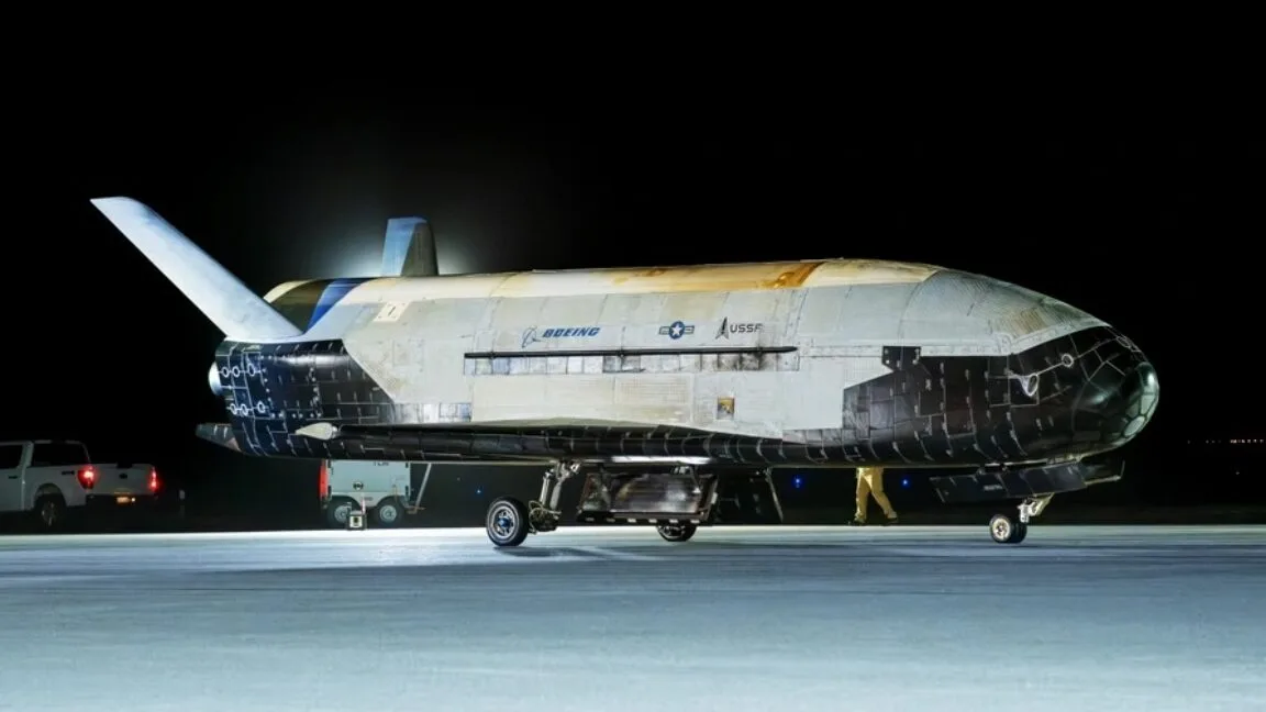 After flying higher than ever, the US military’s X-37B spaceplane is back home