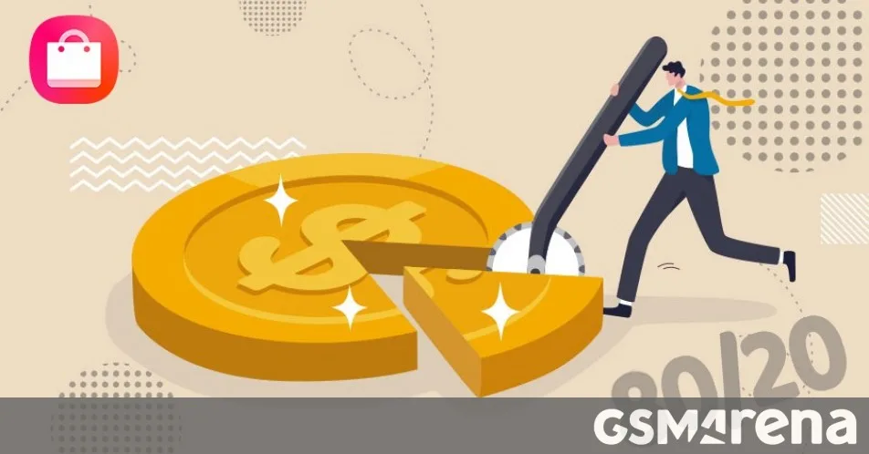 Samsung changes Galaxy Store revenue share model, offers developers an 80%/20% split