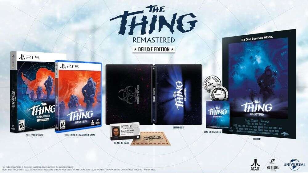 The Thing: Remastered Is Getting A Collectible Deluxe Edition With A Budget Price