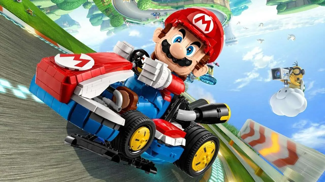 1,972-Piece Lego Mario Kart Display Model Revealed On Mario Day