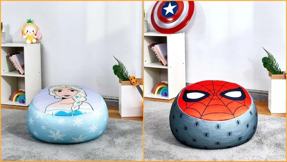 Check Out These $50 Bean Bag Chairs Based On Superheroes, Disney Characters, And More