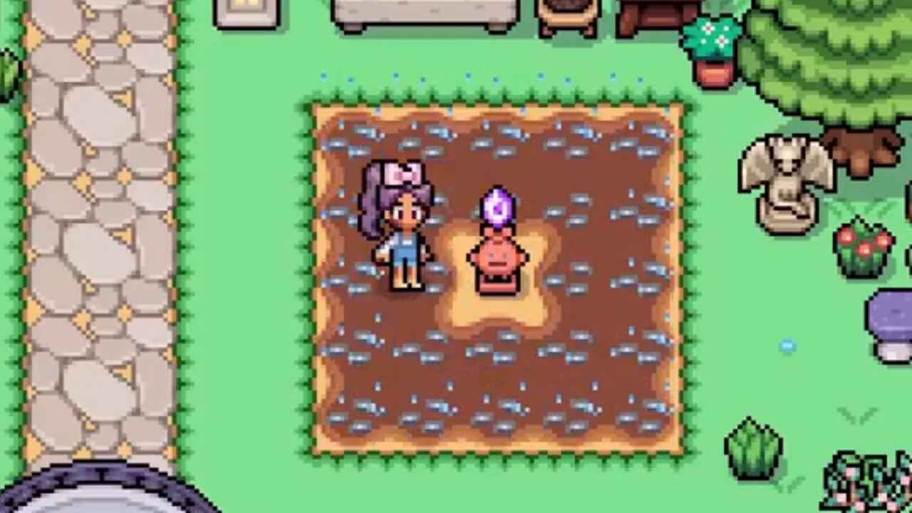 How To Get Sprinklers In Fields Of Mistria – Water Sprite Statues Guide