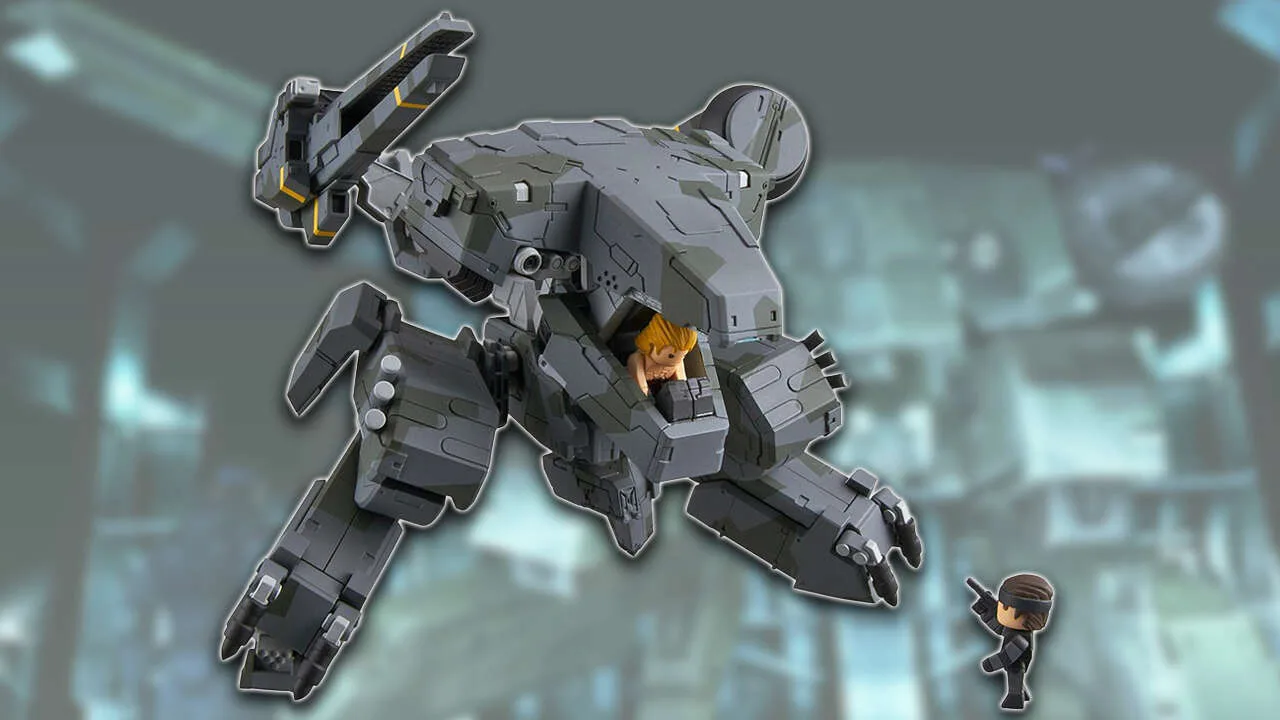 New Metal Gear Rex Action Figure Comes With Goofy Lego-Looking Minifigures