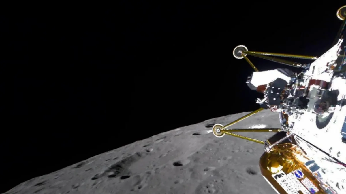 Watch Intuitive Machines-2 Lunar Landing and Moon Images from the Descent – Video