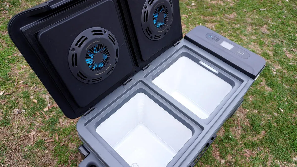 I took this smart cooler camping and can't go back to toting around ice (plus it's on sale)