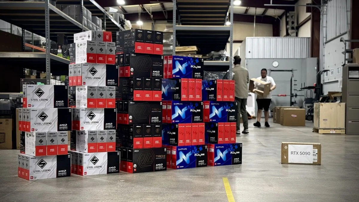 RTX 50-series GPU scalping extends to system integrators — over $3,000 for a RTX 5090