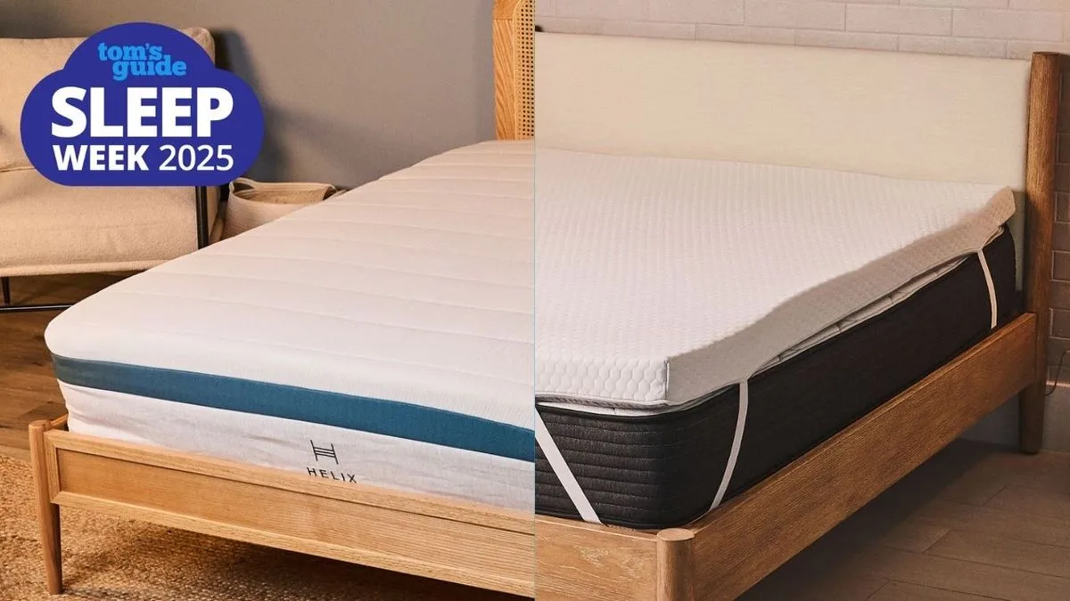 You need a new mattress but don't have the budget — is a new topper worth buying this World Sleep Day instead?