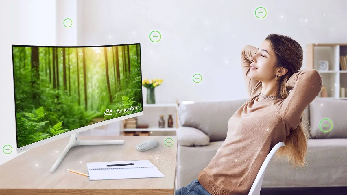 This Asus monitor acts as a makeshift air purifier — your allergies will thank you later