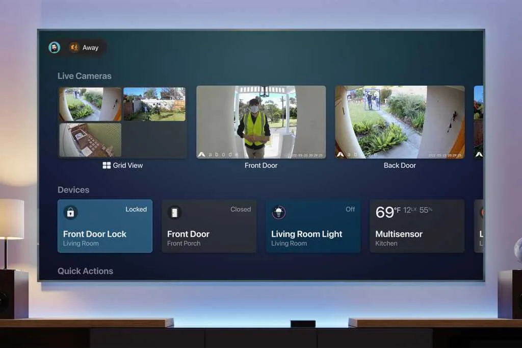 Abode home security systems can now be controlled from your Apple TV
