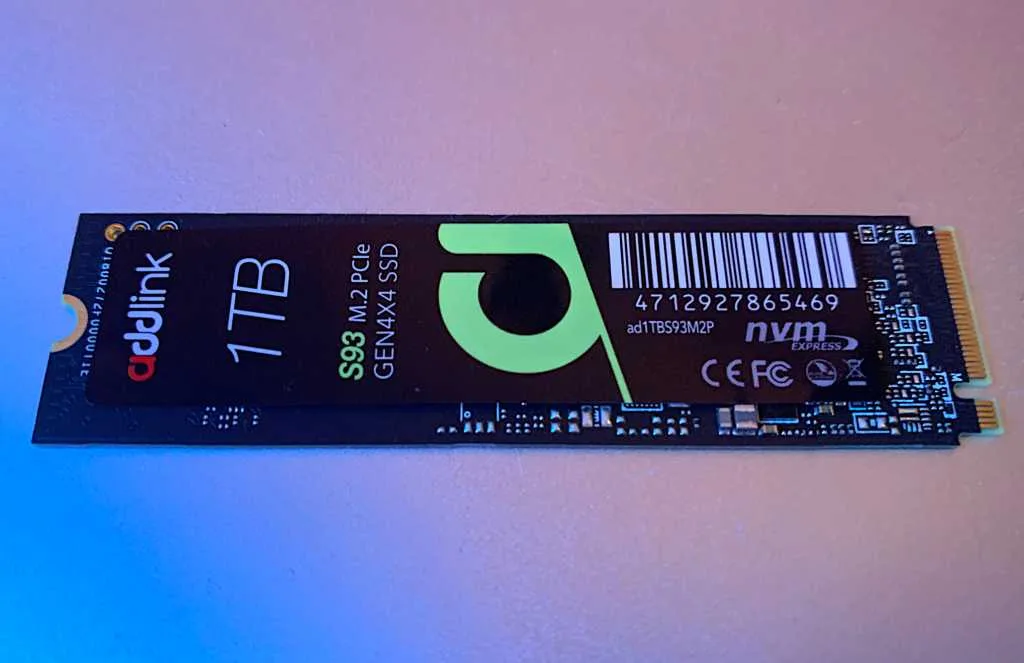 Addlink S93/A93 SSD review: Good value if you skip the heatsink