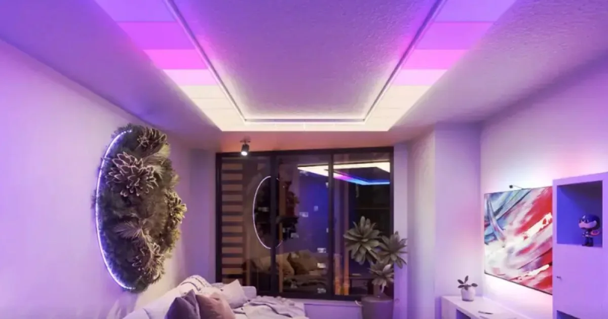 Elevate your home’s ambiance with Nanoleaf Skylight – now on sale at Best Buy