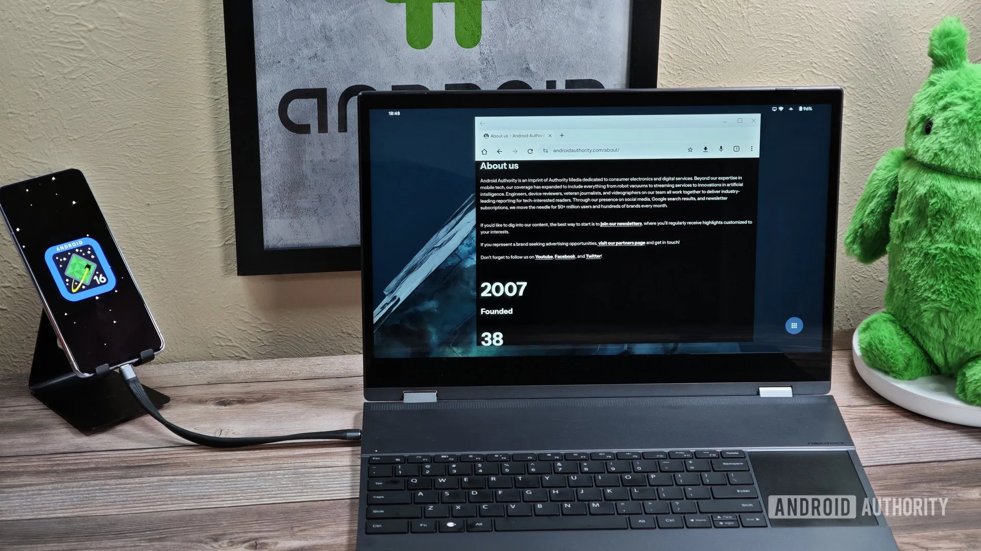 Google is working on a new desktop mode for Android phones called Desktop View