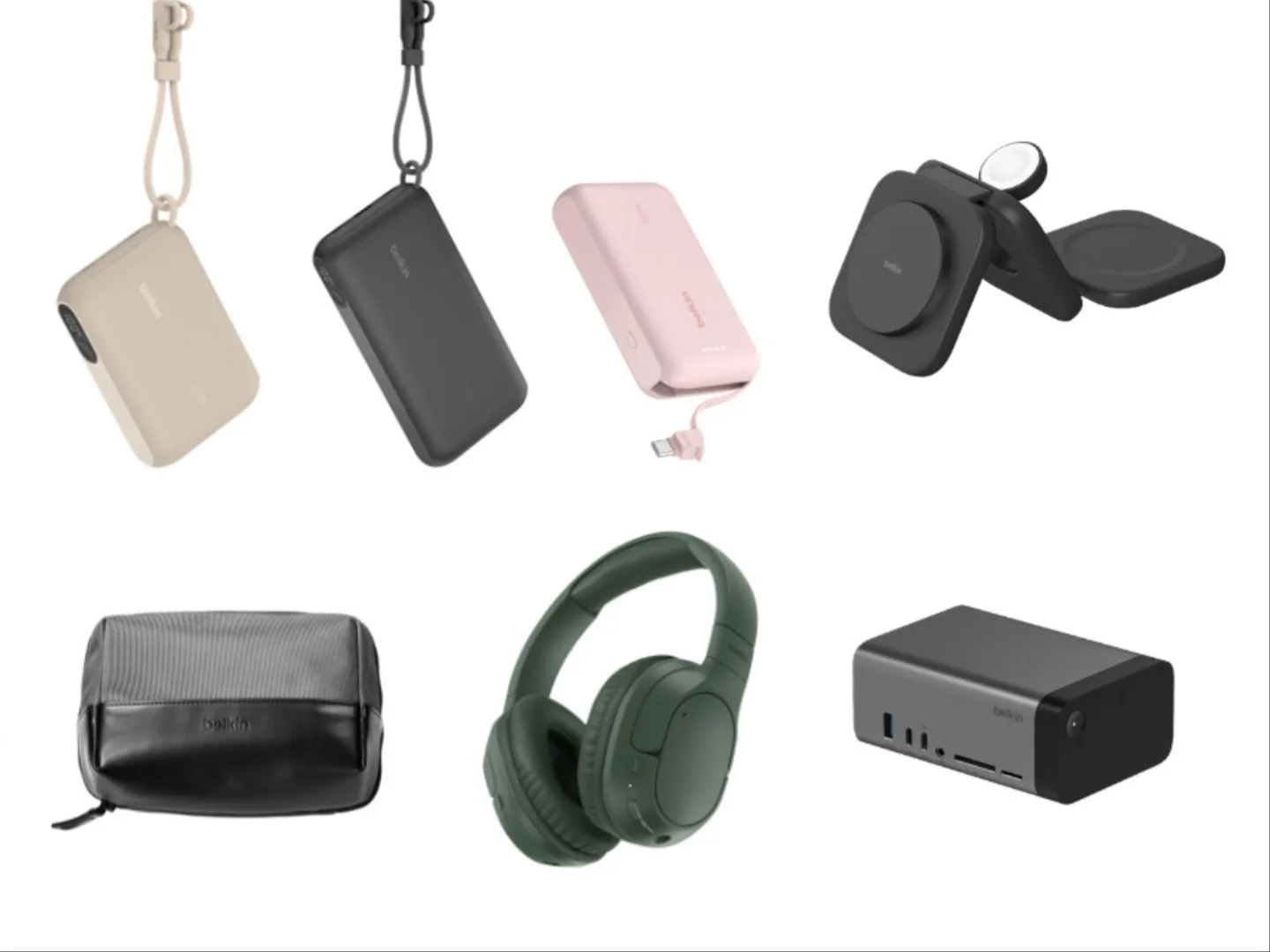 Belkin announces new power banks, headphones, dock, and more at MWC