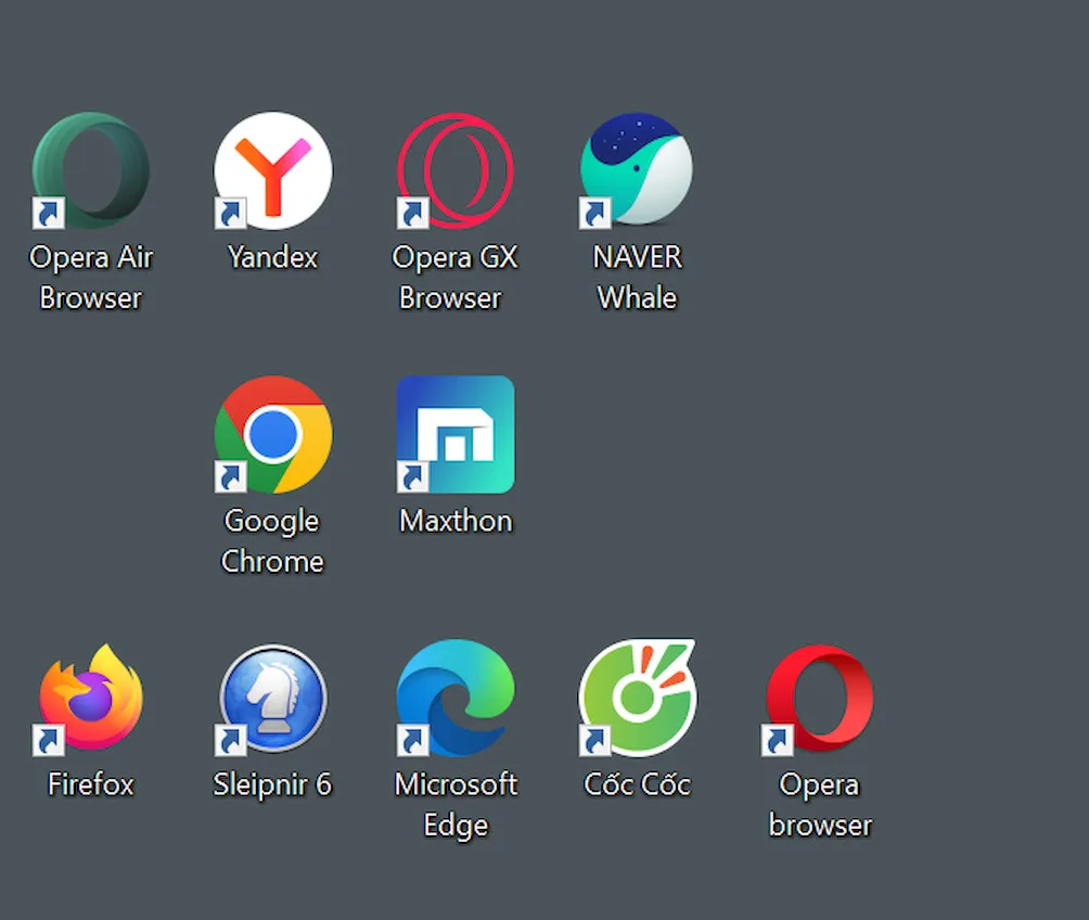 Checking how much RAM popular Web browsers use