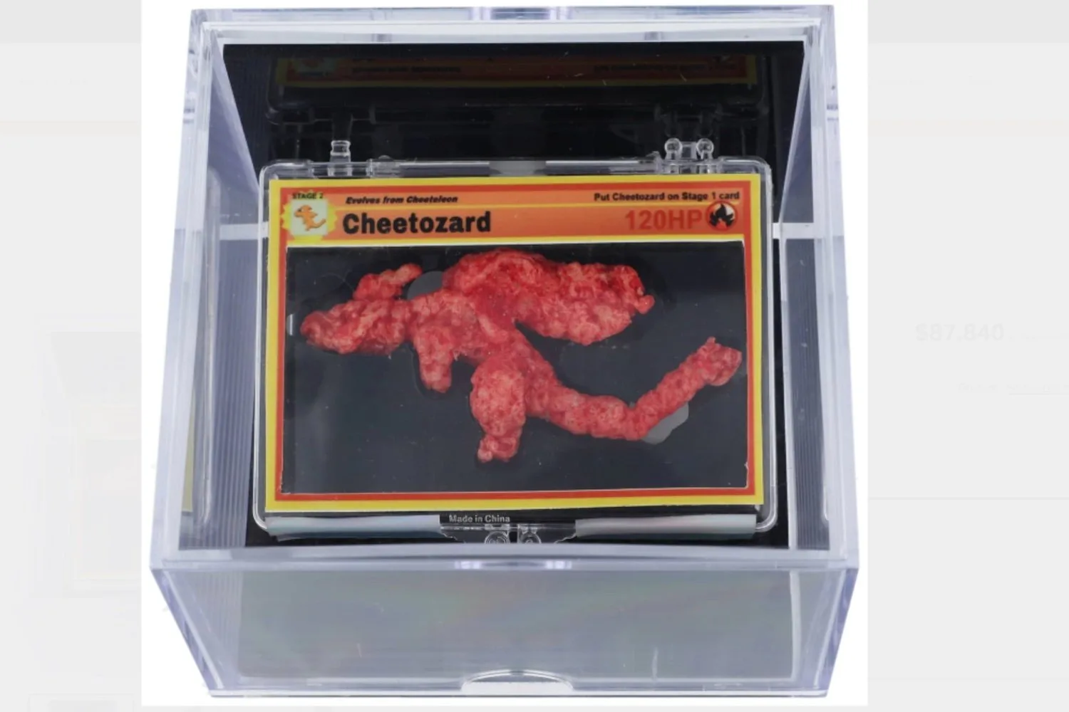 Someone Dropped Nearly $88,000 on a Pokémon Cheeto