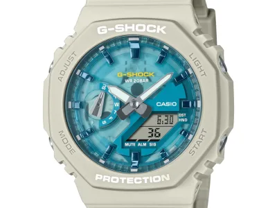 Casio G-Shock GA-2100AS hybrid watches now available in Europe