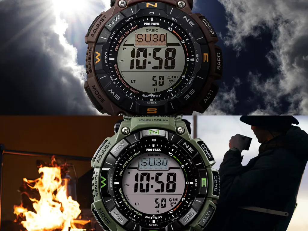 New Casio Pro Trek PRG-340 watches land in the US with Triple Sensor tech and Tough Solar