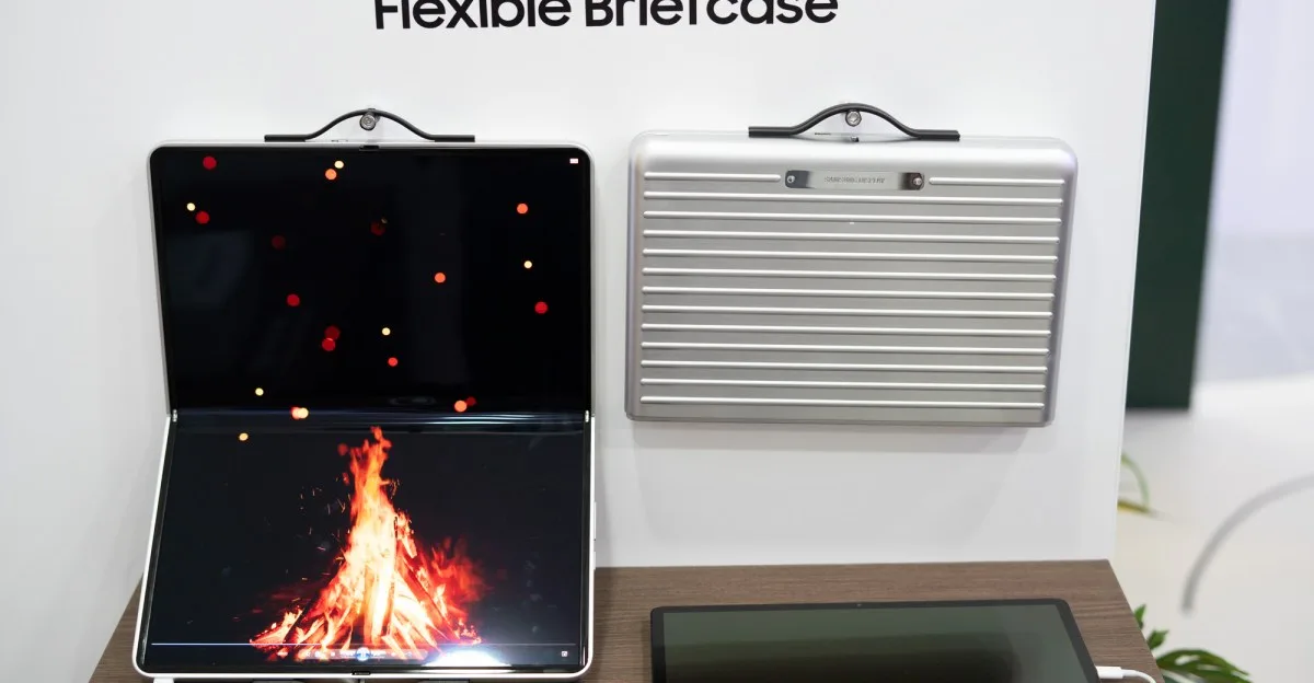 Samsung heard you like weird screens so it brought some to MWC