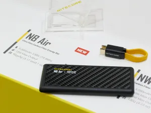 Nitecore presents lightweight NB Air power bank with almost 20Wh