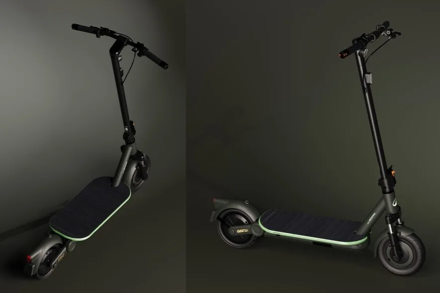 Two unreleased Decathlon e-scooters with dual suspension appear