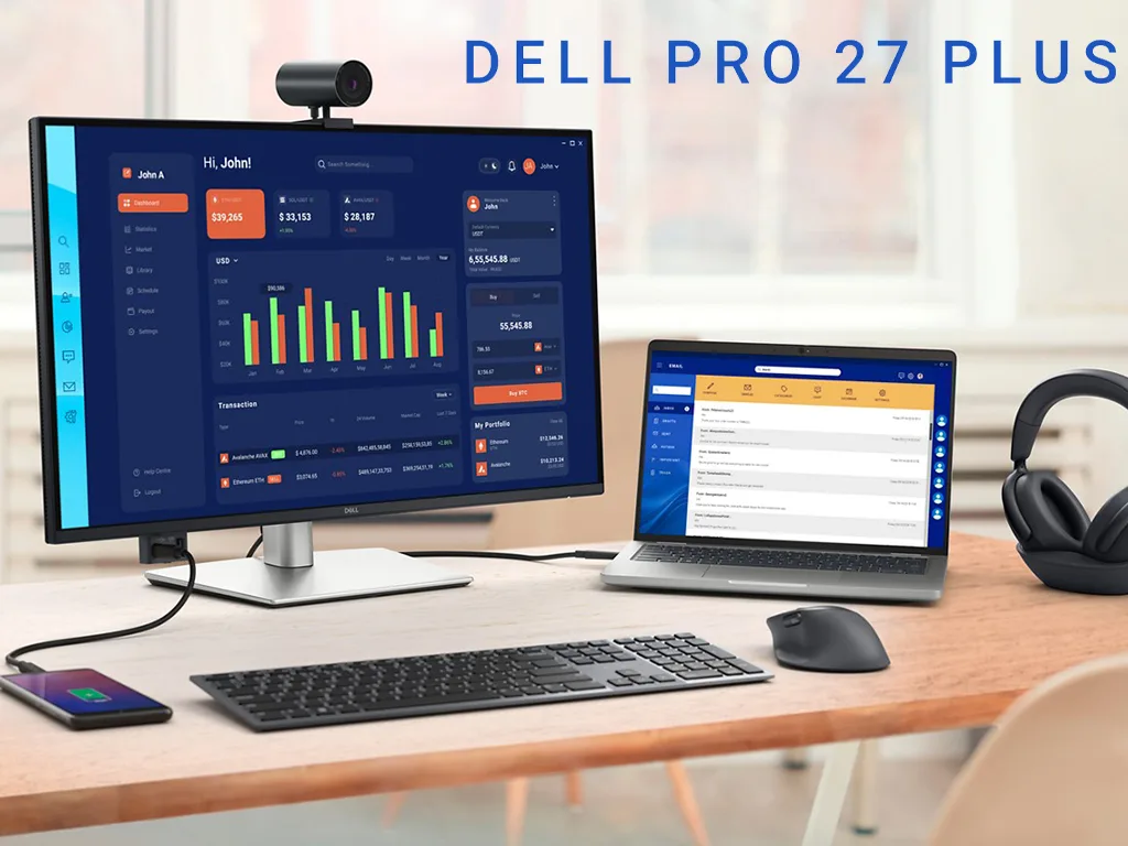 Dell Pro 27 Plus debuts as new 4K IPS monitor with built-in USB-C hub