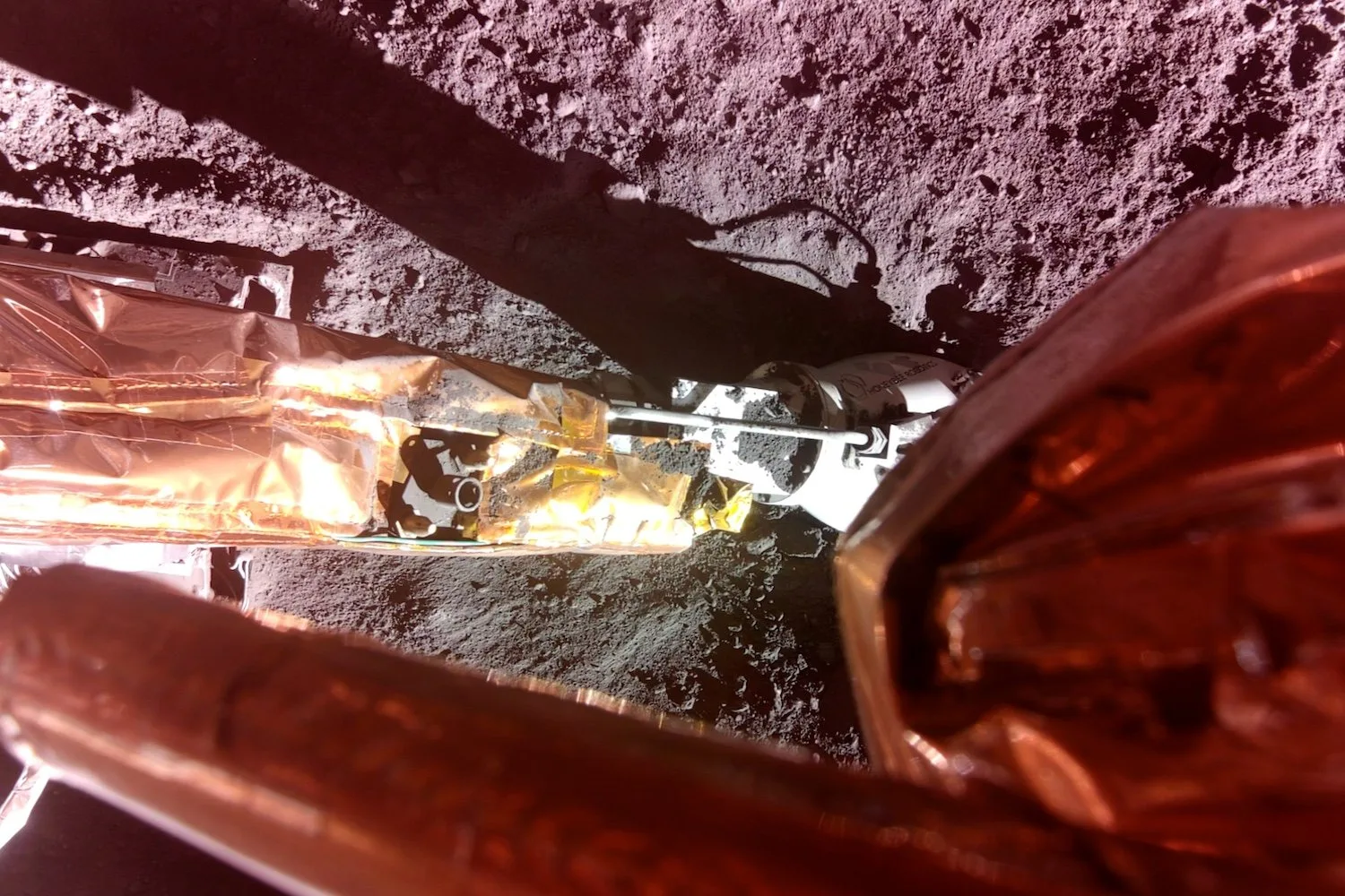 Watch Firefly’s Blue Ghost Tear a Hole in the Lunar Surface