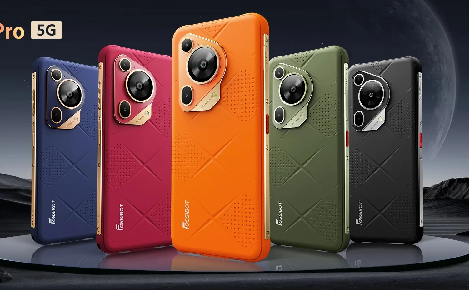 Fossibot F112 Pro and F107 Pro: Fossibot unveils two new rugged smartphones with IP69K rating and night vision camera