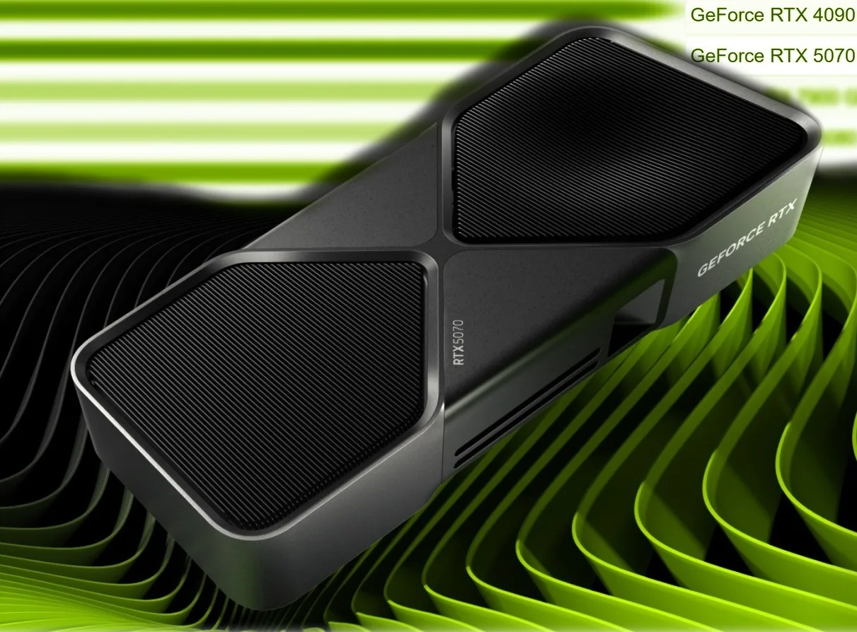GeForce RTX 5070 benchmark result sees it matching the wrong RTX 4090