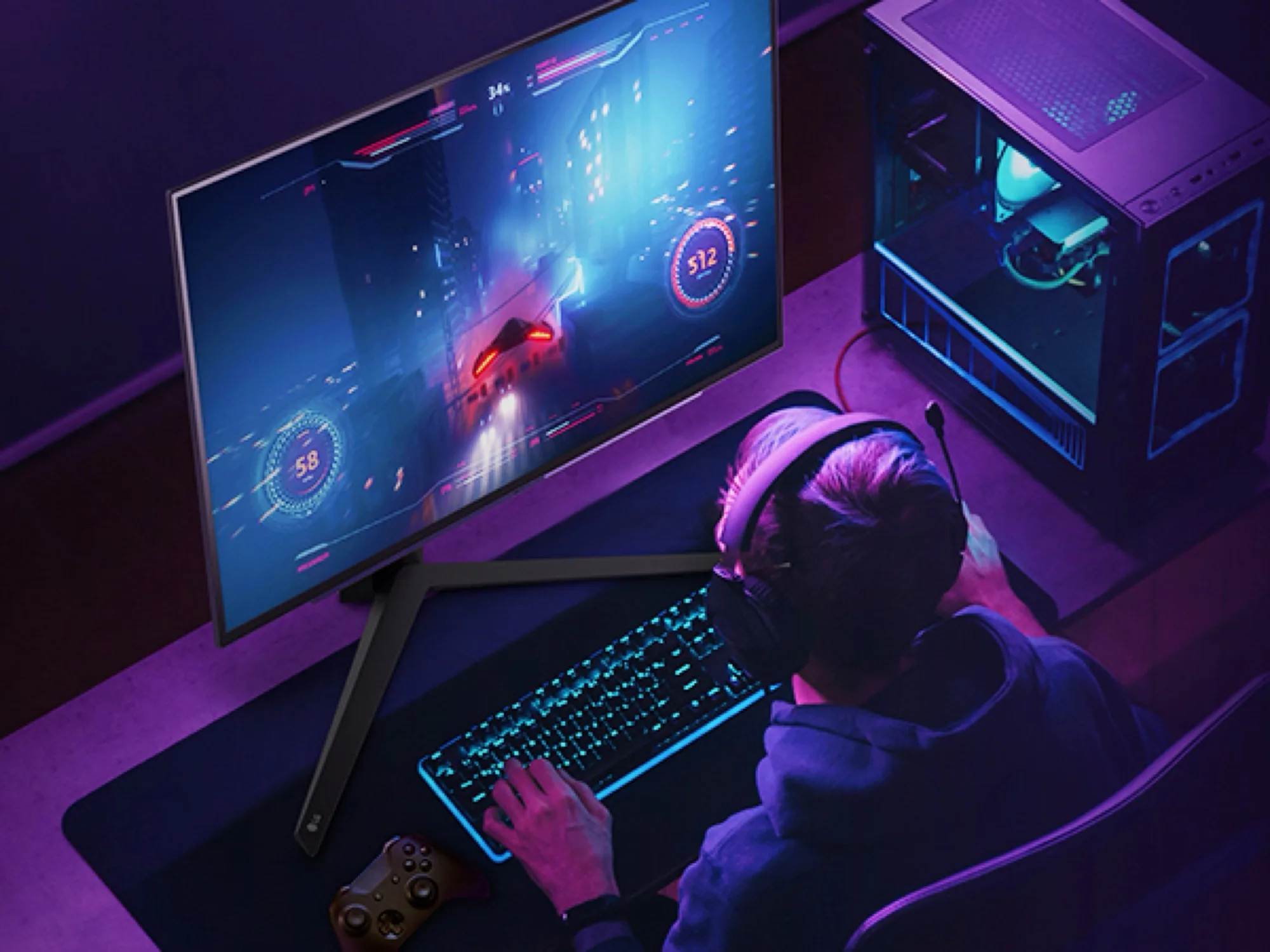 LG's tandem OLED gaming monitors promise 1,500 nits and 65% higher SDR brightness