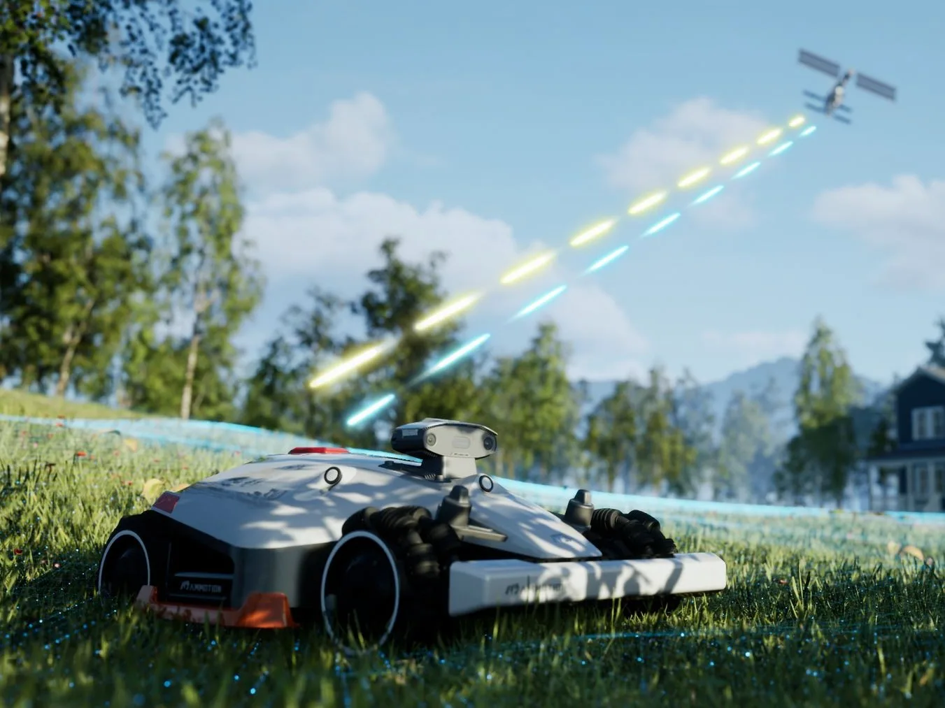 Mammotion iNavi Service for RTK-free accurate navigation on the way