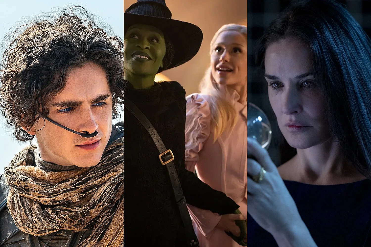 Dune: Part Two, Wicked, and The Substance Pick Up Wins In a Quiet Genre Night at the Oscars