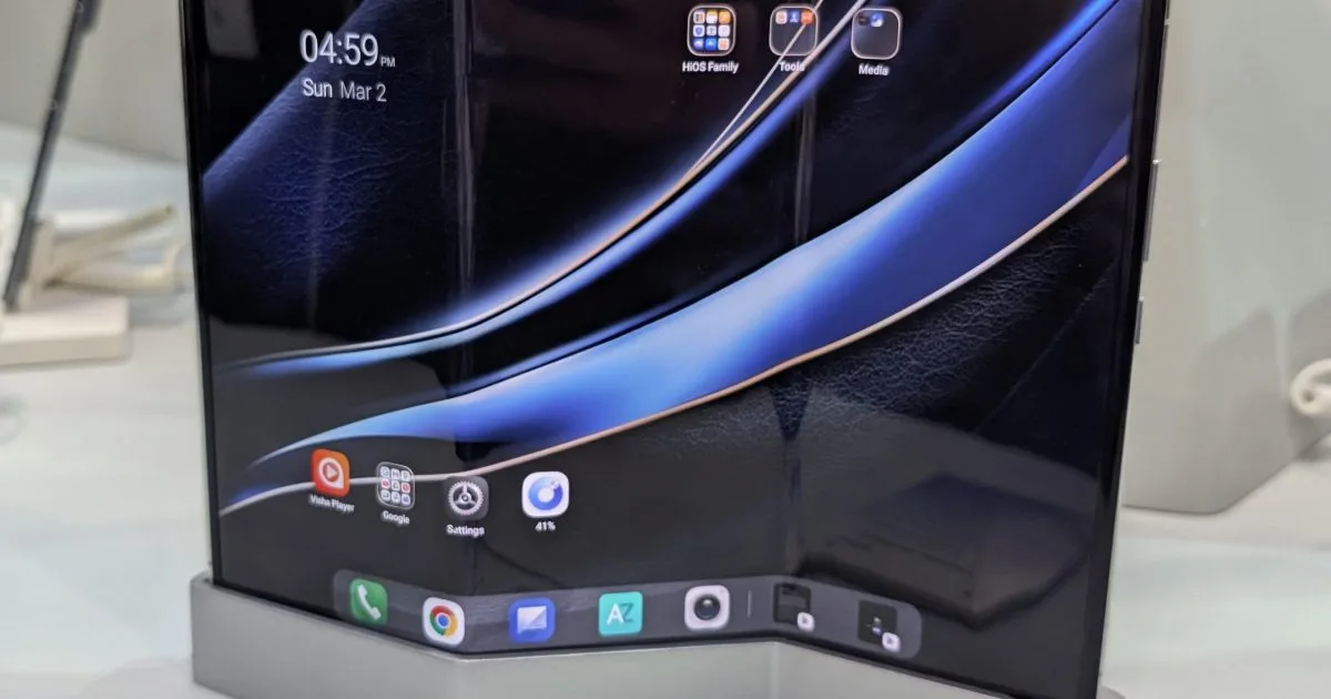 My first look at super slim tri-fold Tecno Phantom Ultimate 2 has me impressed