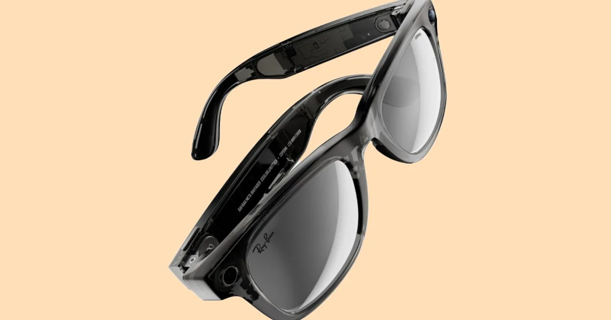 Ray-Ban Meta AI glasses go high fashion with Coperni limited edition