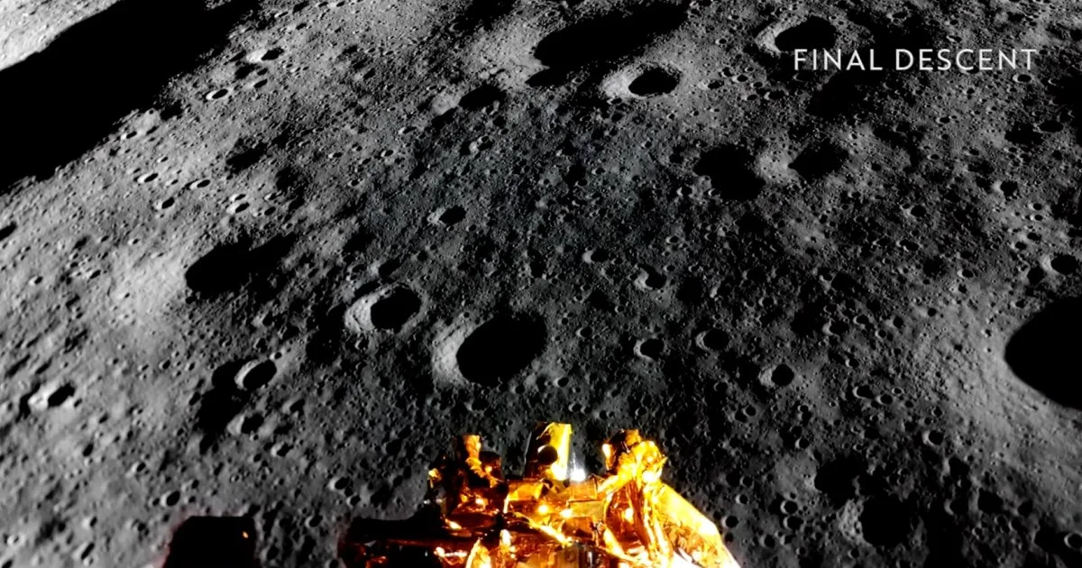 Watch incredible video of the Blue Ghost spacecraft landing on the moon
