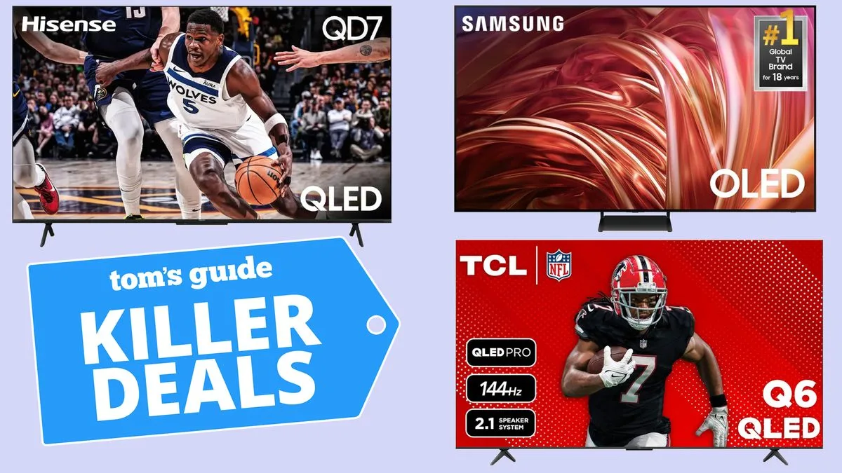 March Madness TV deals are live — 11 big-screen TV sales I'd shop from $348