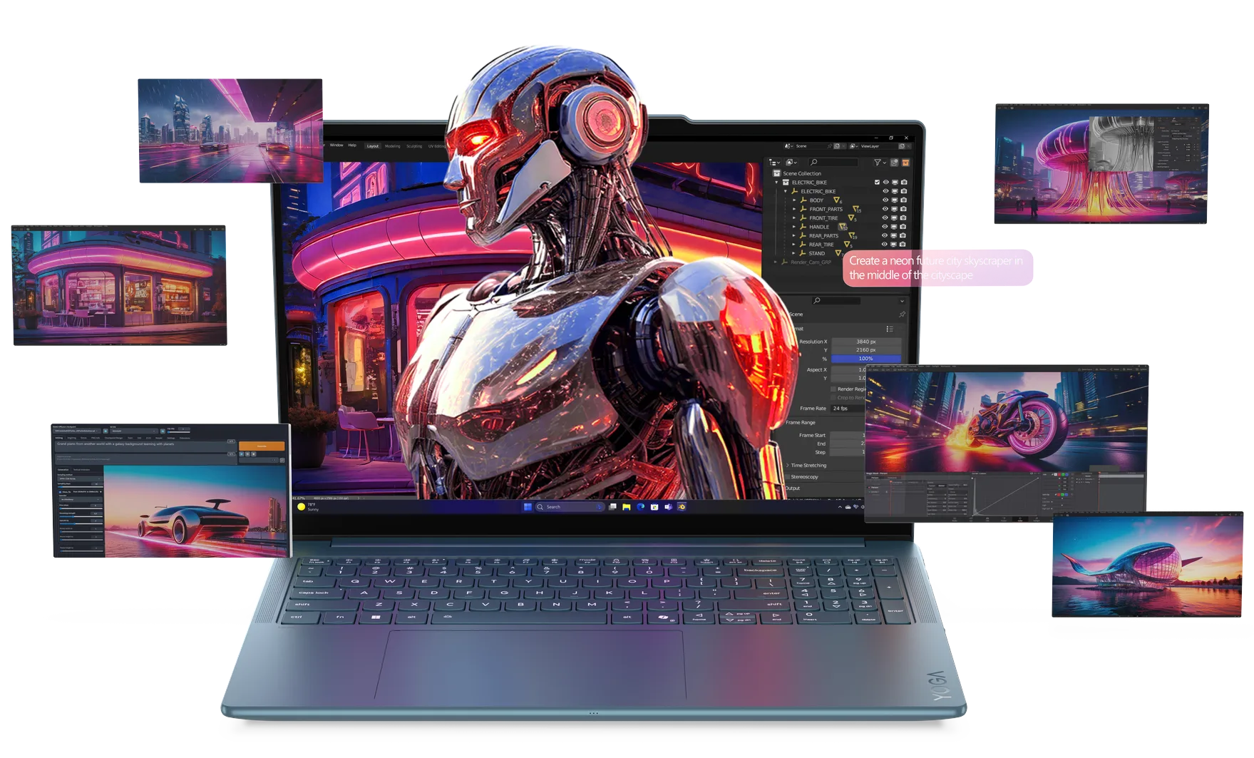 Lenovo Yoga Pro 9i Aura Edition announced featuring 3.2K PureSight Pro tandem OLED, Intel Core Ultra 9 285H, and Nvidia Blackwell GeForce RTX 5070