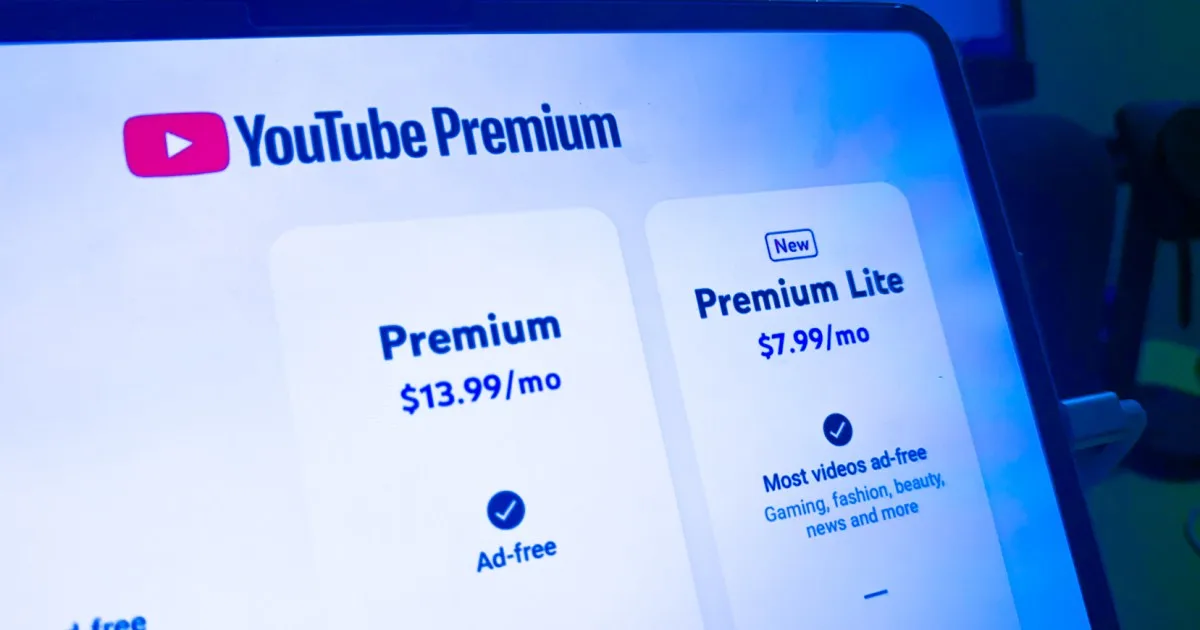 YouTube Premium Lite arrives in the US, but it’s a tad too light on benefits