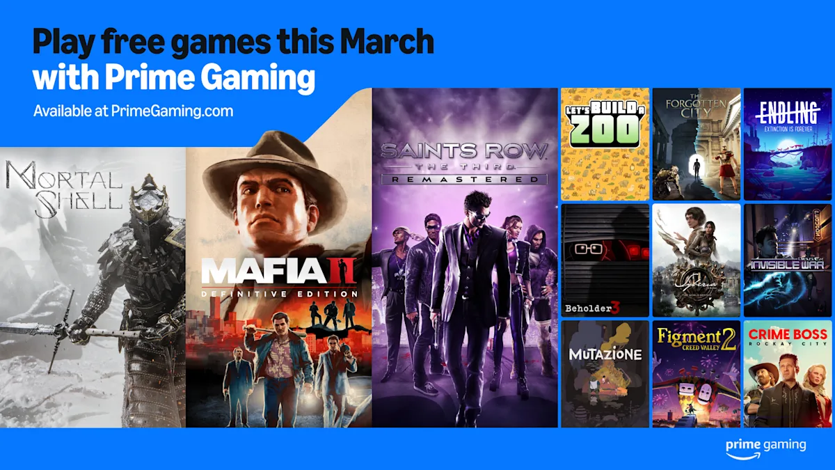 Prime Gaming's March freebies include Saints Row: The Third and Mafia II remasters