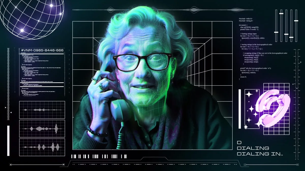 Meet the AI Fraud Fighters: A Deepfake Granny, Digital Bots and a YouTube Star