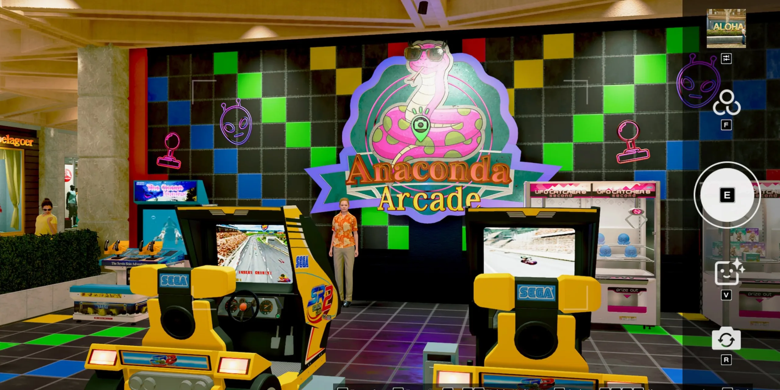 Like A Dragon: Pirate Yakuza in Hawaii – All Anaconda Shopping Center Photo Rally Location