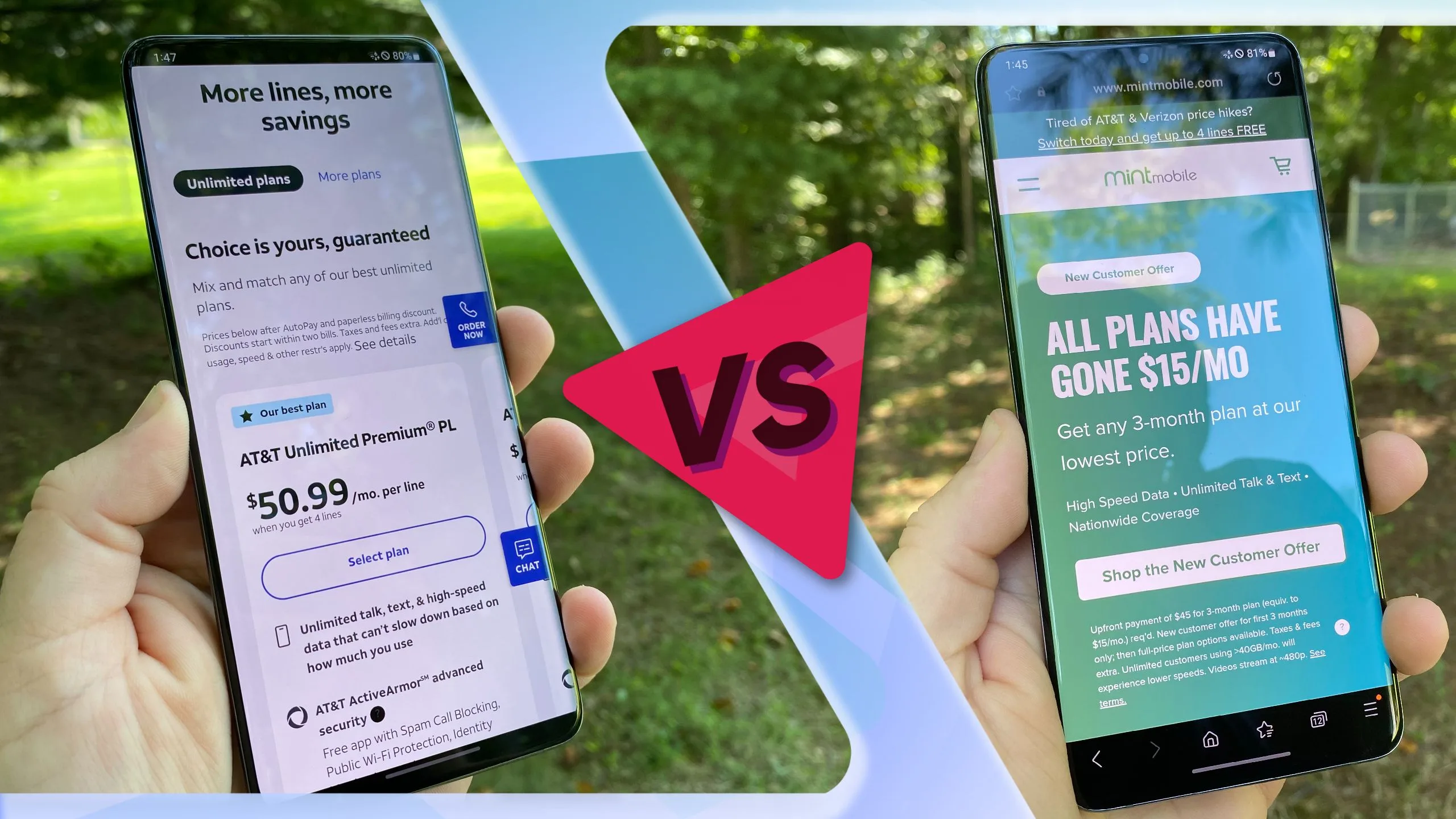 AT&T vs. Mint Mobile: Which is best?
