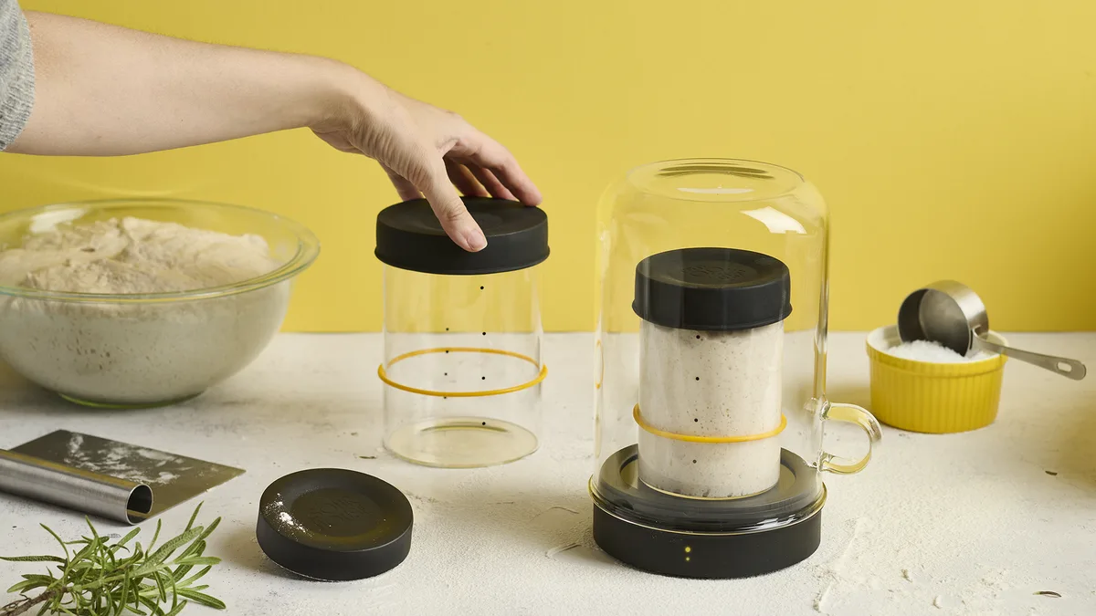 I just discovered this innovative kitchen gadget that takes all the guesswork out of sourdough