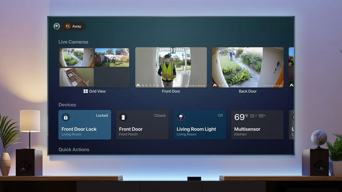 Abode now lets you check in on your smart home security system right from your Apple TV