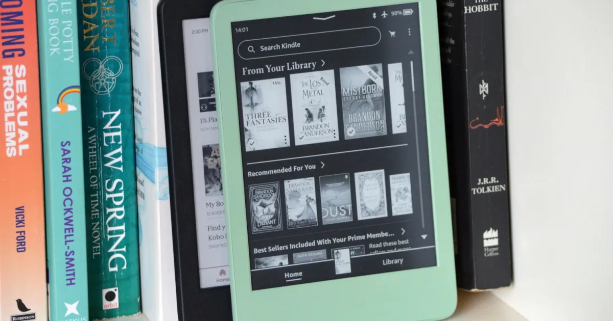 I’ve finally ditched my Kindle for this superior Amazon-free e-reader