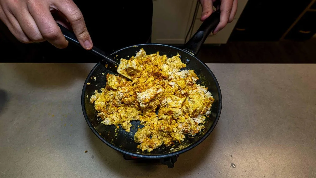 I Save Money and Boost My Protein With This Tofu 'Egg' Scramble