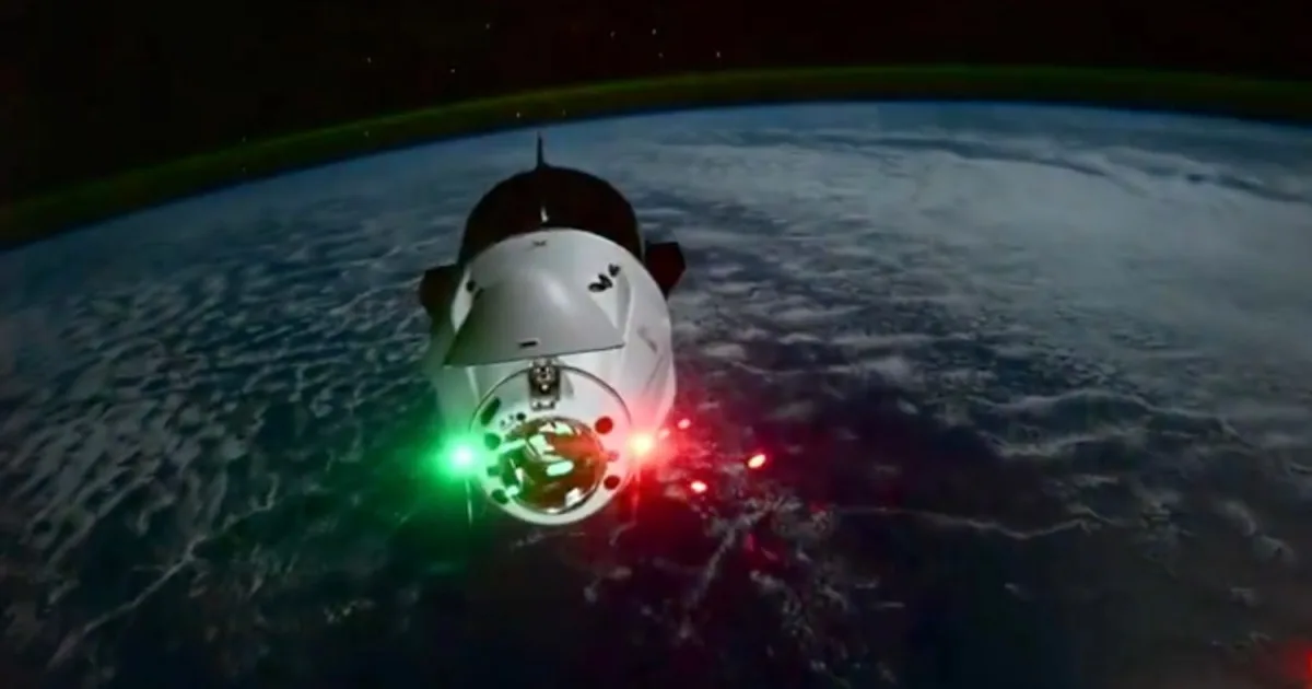 Cool time-lapse shows SpaceX Crew-10 arriving at space station