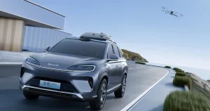 DJI and BYD offer a novel way to film road trips — at 33 mph