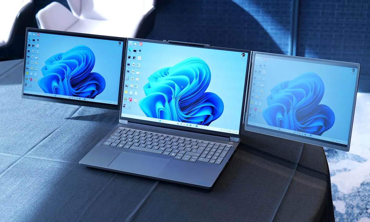 Lenovo gave its latest 16-inch ThinkBook a bevy of funky concept screen accessories