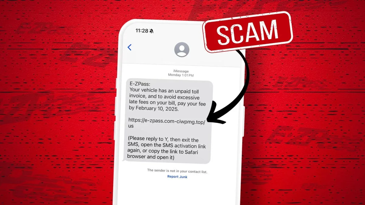 Got a suspicious E-ZPass text? It's a trap – how to spot the scam